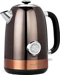Dinbandhu Shop Electric Kettle Temperature Control 1.7l Large Capacity With Clock Display For Home