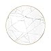 Vista Alegre porcellana Carrara pane e burro piastra – Set di 4 Large Marble