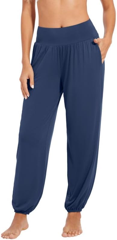 WiWi Pajama Pants for Women Lounge Super Soft Joggers Yoga Viscose from Bamboo Bottoms Cooling Pajamas Pant Sweatpants S-4X - Image 3