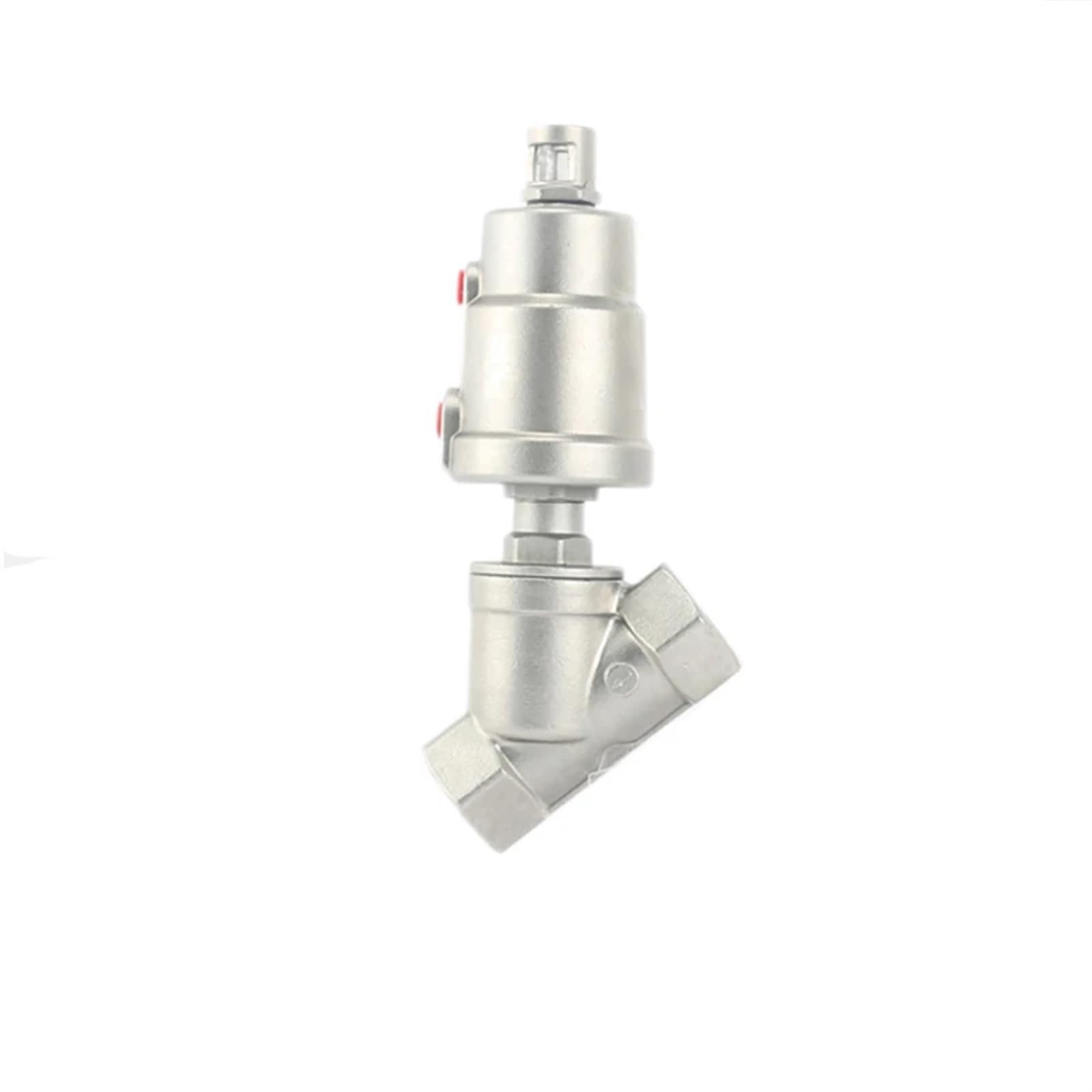 DN15 Stainless Steel Pneumatic Actuator Angle Seat Valve Pneumatic Seat Valve 16bar for Steam Gas Oil Normally Closed