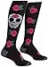Sock It To Me Women's Knee High Funky Socks - Day Of The Dead Sugar Skull