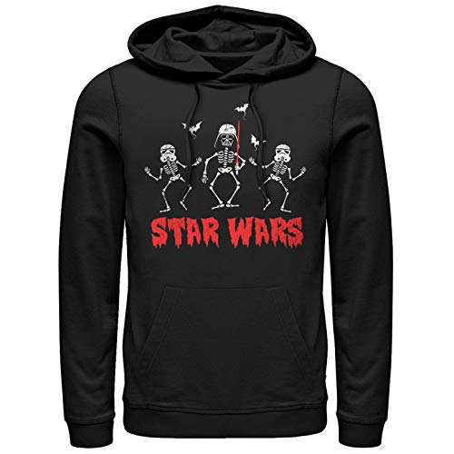 Sweat à capuche Star Wars Creep Wars noir XXL homme Halloween