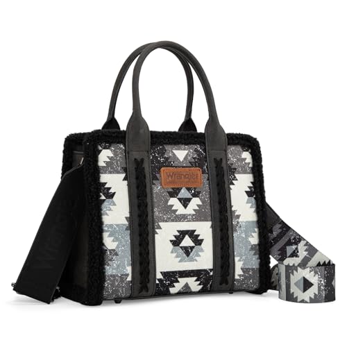 Image of Montana West Wrangler Boho Tote Bag Aztec Top Handle Handbags and Purses