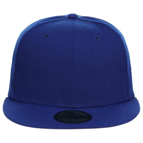 Image of New Era Blank Custom 59FIFTY Fitted Flat Bill Cap