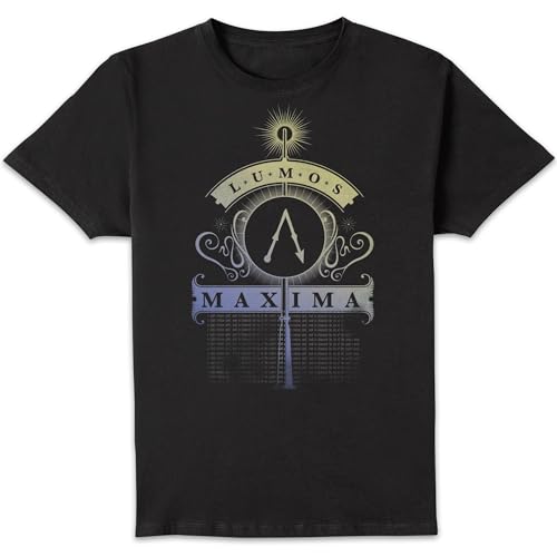 Harry Potter Lumos Maxima Men's T-Shirt - Black XXL