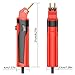 Shkalacar Plastic Welding Kit Bumper Repair Kit Auto Plastic Repair Tool 5-in-1 for Shape Cut with Patented Seam Welding Nails Overheat Protection Tool (Red)
