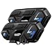 Produktbild Fodsports M1-S Pro Motorrad Bluetooth Headset, Helm Intercom mit Geräuschunterdrückung, 900mAh, Motorradhelm Gegensprechanlage Kommunikationssystem mit 8 Teilnehmern, GPS, FM Radio, Wasserdichtes