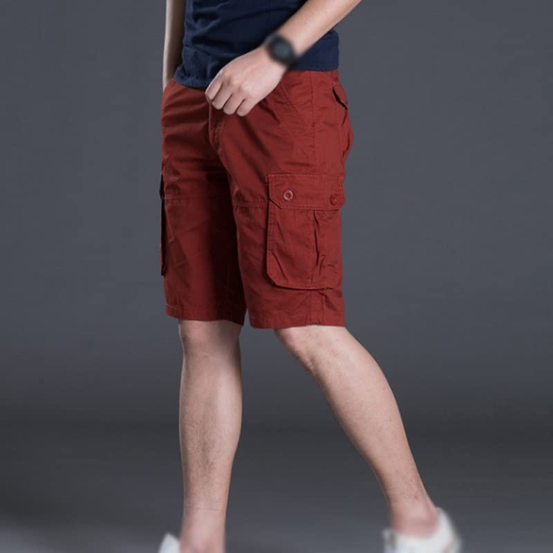 Short homme tissu mince et ample coupe décontractée grande taille été