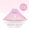 ANWA 40 Count Cat Litter Box Liners for Automatic Cat Litter Box and Litter Box Robot 4/5, Heavy-Duty, Extra Thick, Pink #5