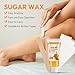 SUMAX Travel Waxing Kit Sugar Wax Hair Removal for Face Sugar Waxing Kit for Women Men Pubic Hair Sugar Paste Hair Removal for Bikini Underarm & Legs