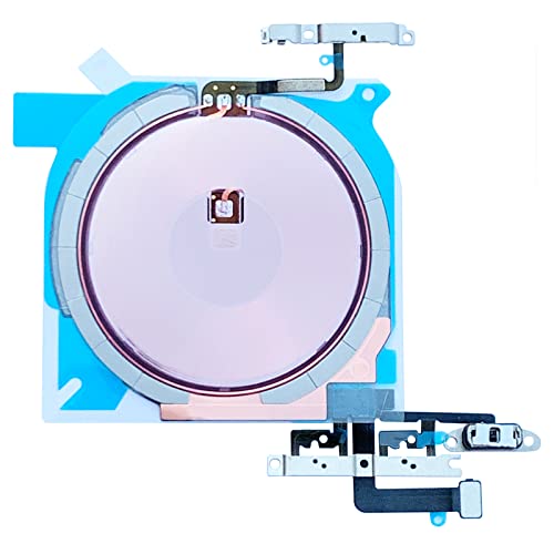 Johncase New OEM Wireless Charging/w Power Volume Button Flex Cable replacement Compatible for iPhone 12 Mini