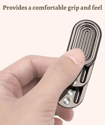 Image of Metal Fidget Toys Adults, Fidget Slider Magnetic Toys, Adults for Anxiety and Stress Relieve Autism Cool Office Gadgets for Desk-Black