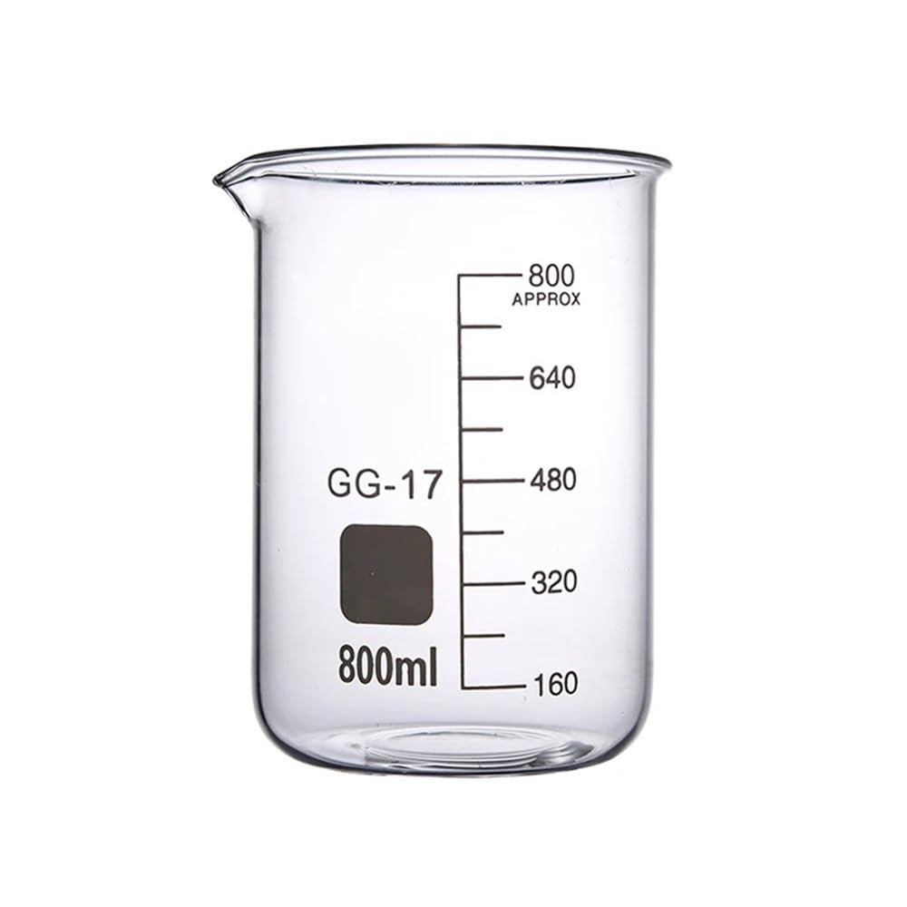Labor-Sets mit Bechergläsern, 5, 10, 25, 50, 100, 150, 200, 250, 300, 400, 500, 800, 1000 ml(Set-9)