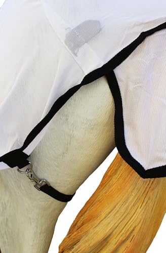 Image of Challenger Challenger Horse Mesh Airflow Summer Fly Sheet Scrim Sheet White 7322