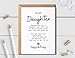 To My Dearest - Birthday Card for Daughter - 'Daughter, My Greatest Gift' - Perfect for Daughter's Birthday or Christmas