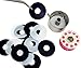 PeavyTailor 50 Piece Bobbin Holder Set for Sewing Machines - Bobbin Clamps for Organizing Threads and Avoiding Tangles