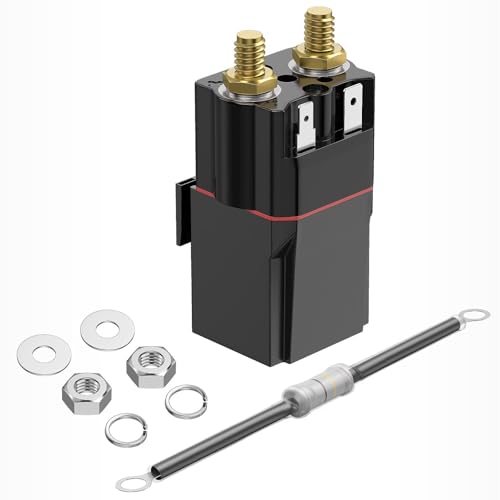 CLUBRALLY 48 Volt OEM Solenoid with Resistance for Club Car New Model DS & Precedent & Tempo, OEM102865901, 1014947