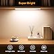 Gritin Schrankbeleuchtung Unterbauleuchte Küche LED Bewegungsmelder -84 LEDs Superhell Küche Licht Aufladbar,3 Farbe&5 Helligkeit,4 Modi,1800mAh Akku,Einfach Montage Stark Magnet Schranklicht, 2 Stück