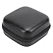 plplaaoo Fishing Reel Cases Cover PU Leather Protective Storage Black Box for Fly Baitcasting Reel Fishing (Small)