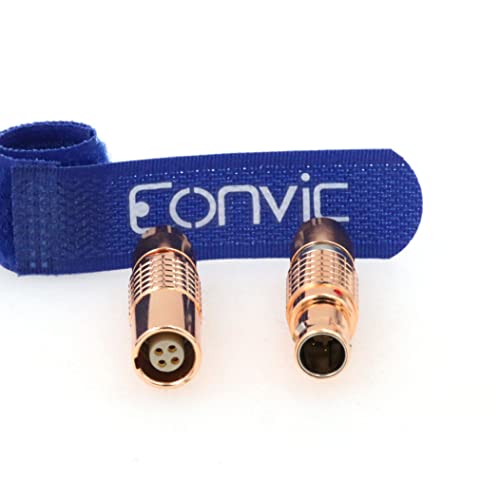 Connecteur circulaire 4 broches 1B prolongateur mâle femelle or rose pour signal