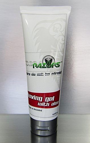 Cobra Razors Shaving Gel with Aloe 4 oz