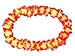 Produktbild Alsino 12 STK. Hawaiiketten Hula Ketten Blumenketten orange HK-05