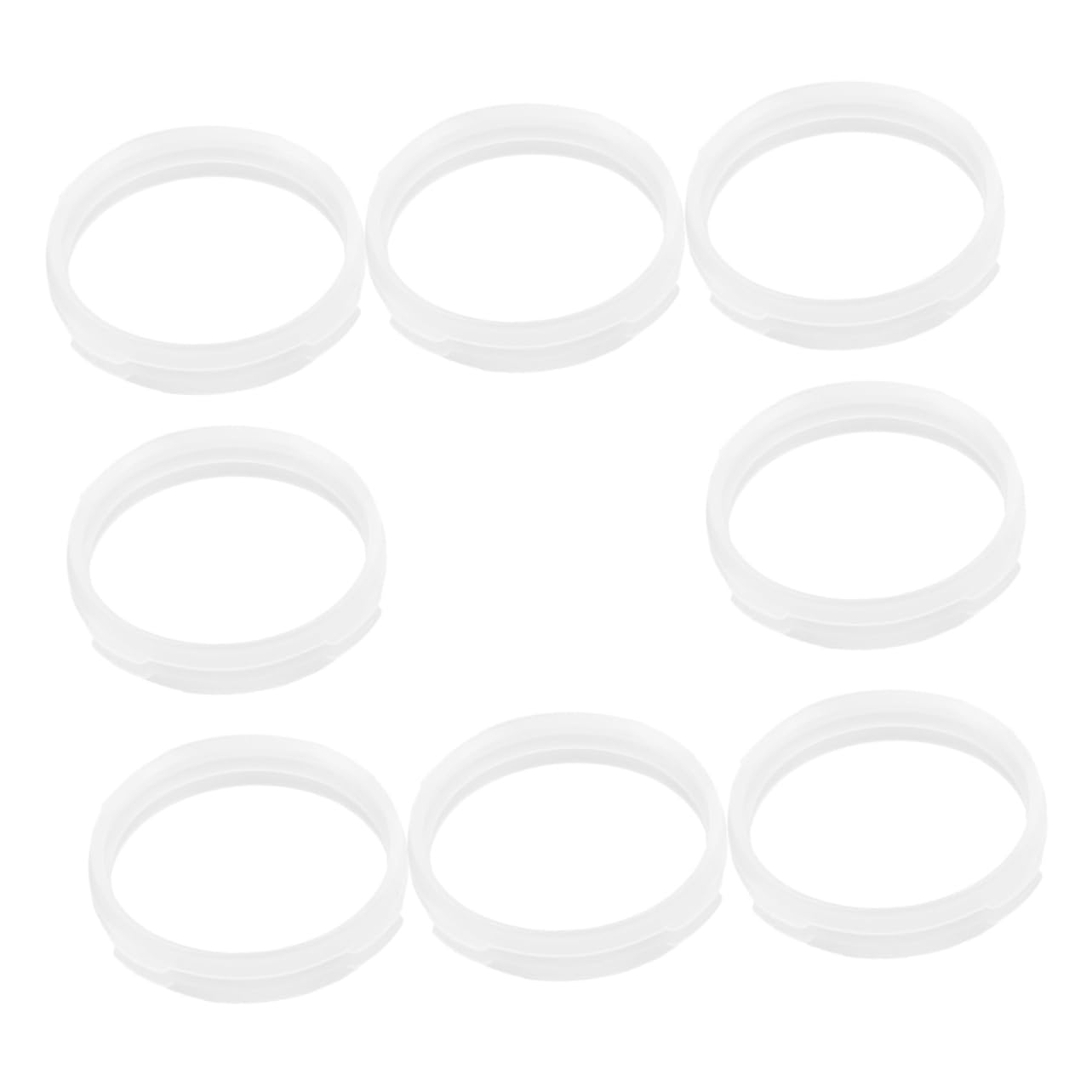 SEWOART 8pcs DIY Hamster Cage Tunnel Rings Replacement Mouse Tube Rings Connectors Hamster Tunnel Extension Accessories