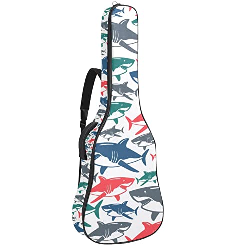 Sac à dos guitare acoustique anti-pluie fini les accessoires perdus grâce à l'organiseur de sac