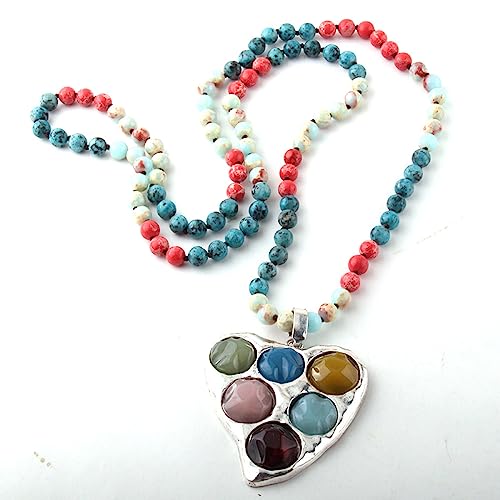 Choker bijoux femmes hommes en pierres naturelles solides et légères