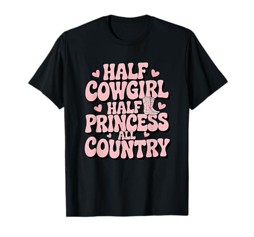 Cowgirl Princess Country Line Dancing Western Horse Amoureuse T-Shirt