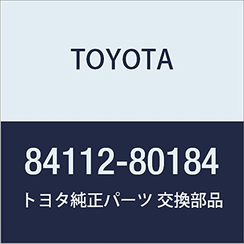 Toyota Genuine Parts Light Control Switch ASSY NO.1 Coaster Part Number 84112-80144