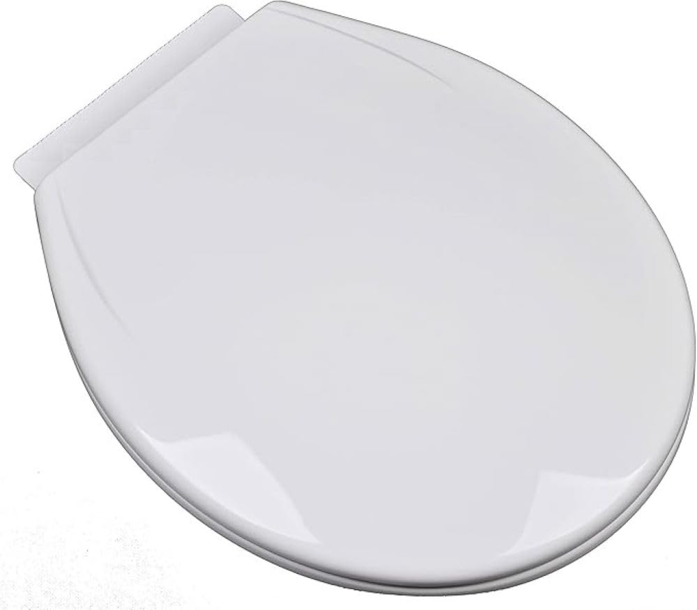 Aan By Scott White Soft Close Toilet Seat Quick Release Standard Size Loo Seat Oval Pp Easy Installation & Easy Cleaning