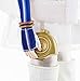 Barbie Collector Star Wars R2-D2 Barbie Doll, 11.5-inch in Dome Skirt and Bomber Jacket, with Doll Stand and Certificate of Authenticity [Amazon Exclusive], White and Blue, Model Number: GHT79