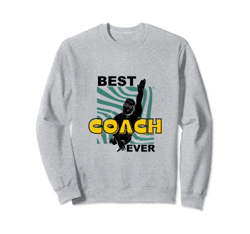 Best Coach Ever - Natación divertida - Entrenador de natación Pool Guy Sudadera