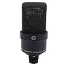 Shuoshenm Studio Condenser Microphone with 26mm Diaphragm, XLR Condenser Mic for Podcasting and Recording, Includes Shock Mount Windscreen XLR Cable for Home Studio Setup (Black) #2