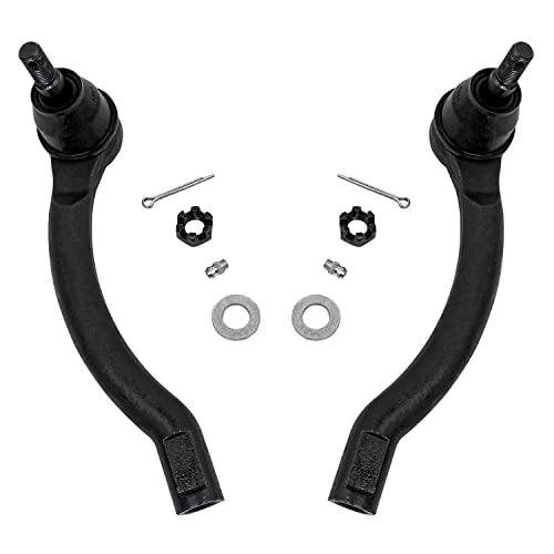 Image of Detroit Axle - Front Lower Control Arms Kit for 2016-2023 Nissan Maxima, 2015-2018 Nissan Altima, 2 Lower Control Arms w /Ball Joints 2 Outer Tie Rods 2 Sway Bar Links Replacement