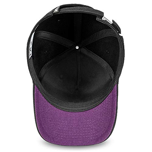 Boné MXC Brasil Strapback Fitão Aba Curva Liso Tamanho:Único;Cor:Preto