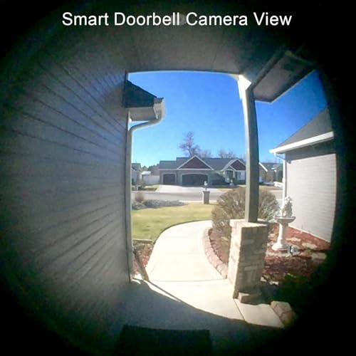 Cámara Mirilla Inteligente para Puerta, Cámara Ocular 1080P HD con Detección Nocturna y Movimiento, Ángulo Amplio de 220°, para Seguridad en el Hogar (32GB) miniatura 2