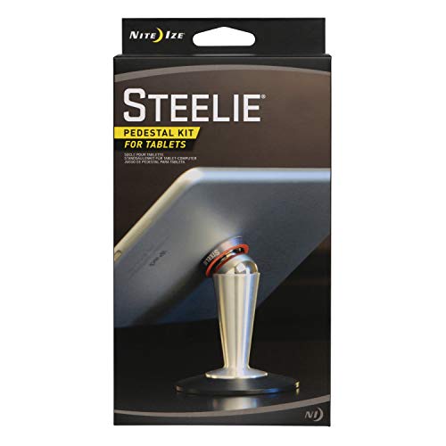 Nite Ize Original Steelie Pedestal Kit for Tablets - Magnetic Tablet Tabletop Stand