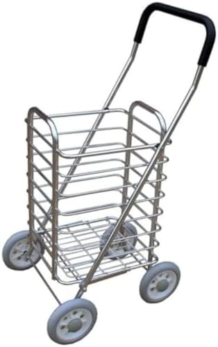 ショッピングカート 折りたたみ式 買い物カートアルミ合金製 階段昇降 折りたたみ式 買い物カートアル 運搬 大容量 軽量 4輪 耐久性 釣り 旅行ピクニック 園芸 キャンプ用カート 引越し 買い物 簡単組立 家庭用 グリップ 荷物運び 便利グッズ