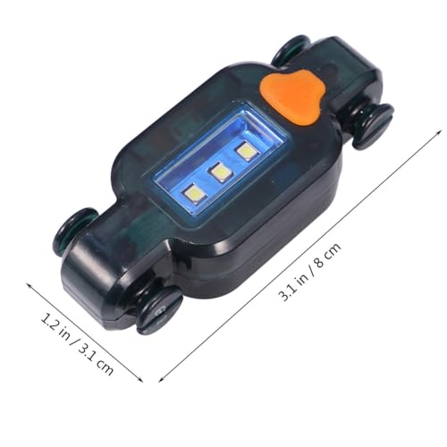 Lámpara de pesca nocturna de material ABS recargable con sensor para caña de pescar 2