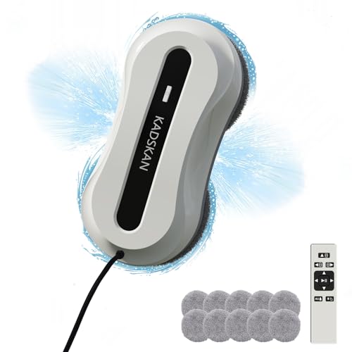 KADSKAN Window Cleaning Robot, Automatic Window Cleaner with Water Spray