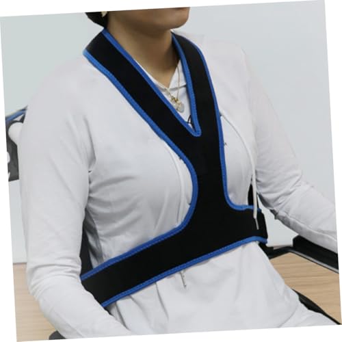 Soporte para torso ajustable para ancianos azul miniatura 6