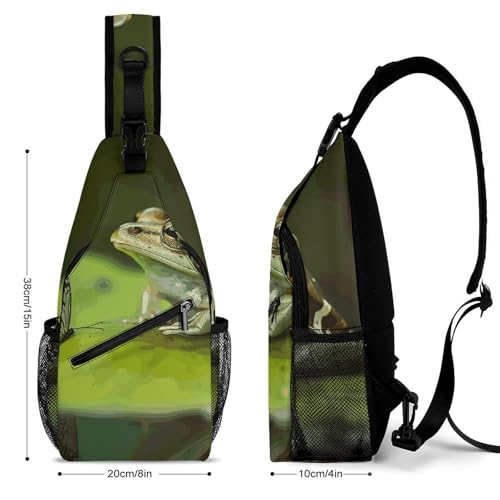 Bolso cruzado casual para viaje y senderismo unisex miniatura 2