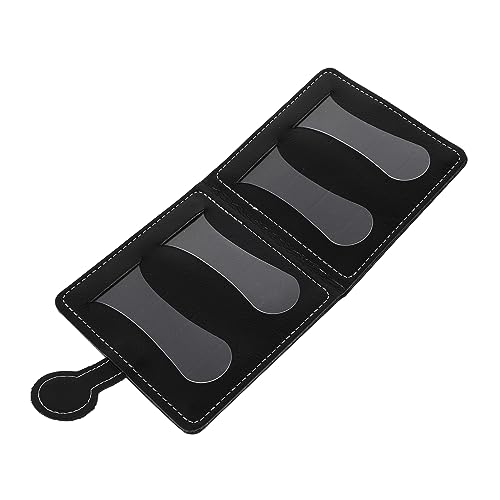 GOOHOCHY 1Pc Guitar Pick Storage Pouch Black Pick Organizer Lightweight and Convenient Unique present for Musicians Protects and Organizes