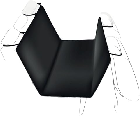 Trixie 13472 Auto-Schondecke, 1,45 × 1,60 m, schwarz