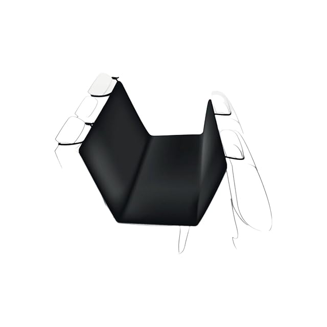 TRIXIE Funda Asiento para Coches, 1.45 × 1.60 cm, Negro