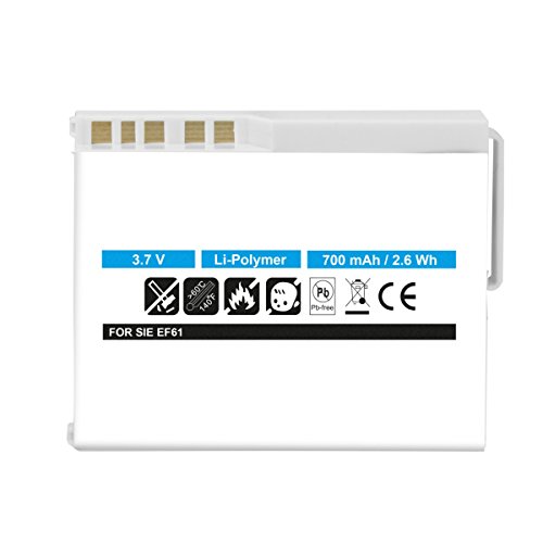 Akku-King Li-Polymer Batterie pour Siemens E61 - remplace EBA-162-700mAh