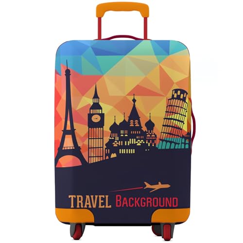 B,M, Suitcase Covers Suitcase Covers XL Covers for Suitcases Suitcase Covers Suitcase Covers Suitcase Protectors Suitcase Covers Elastic Suitcase Covers