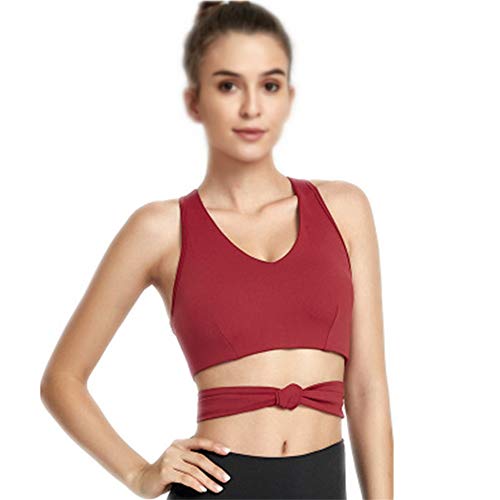 ChengBeautiful Yoga Tops Women's Suspenders Beauty Running Quick-drying Sports Vest Yoga Clothes Women for Women (Color : A, Size : S)